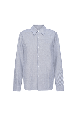 Commonplace - Beech Cottage Shirt, Black White Stripe