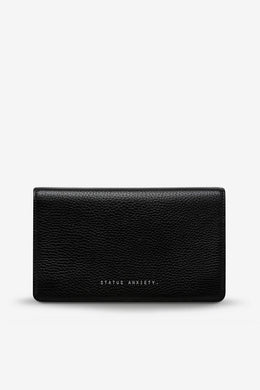 Status Anxiety - Living Proof Wallet, Black