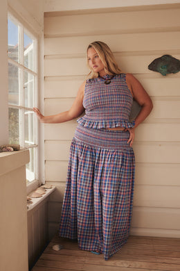 Ruby - Anastasia Skirt, Poolside Tartan