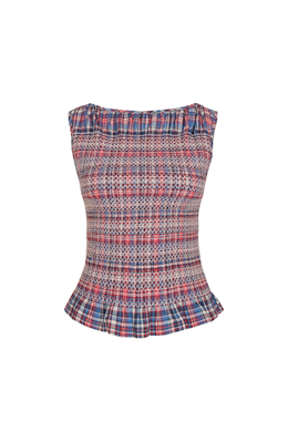 Ruby - Anastasia Tank, Poolside Tartan