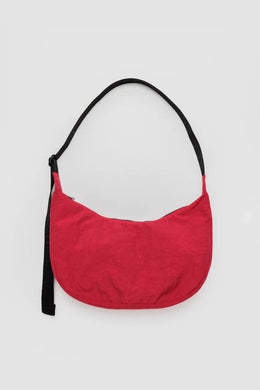 Baggu - Medium Nylon Crescent Bag, Candy Apple