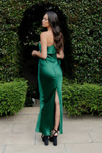 Caitlin Crisp - One Shoulder Wilmer Dress, Emerald Green