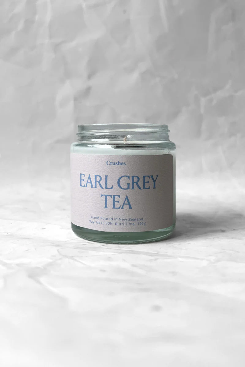 Crushes - Earl Grey Tea Candle, 120g