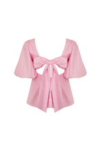 Ruby - Margie Tie Back Blouse, Pink