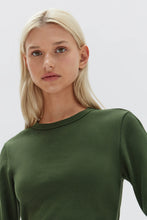 Assembly Label - Miana Organic Long Sleeve Tee, Forest