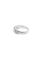 Stolen Girlfriends Club Jewellery - Halo Cluster Ring, Moonstone/Silver
