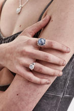 Stolen Girlfriends Club Jewellery - Baby Claw Ring, Sterling Silver/ Moonstone