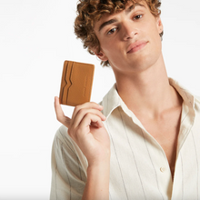 Status Anxiety - Together For Now Card Holder, Tan