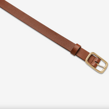 Status Anxiety - Nobody's Fault Belt, Tan/ Gold