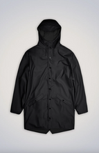 Rains - Long Jacket, Black