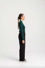 Thing Thing - Mock Neck Long Sleeve, Forest