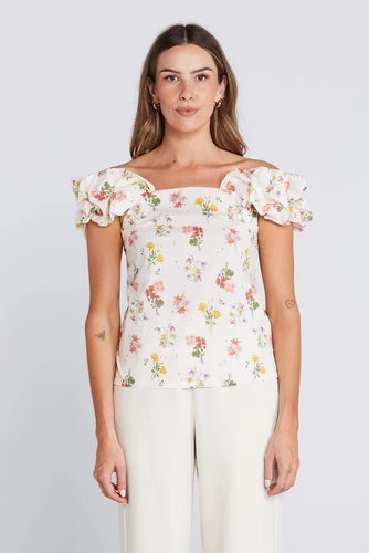 Thing Thing - Ruffle Singlet, Summer Haven