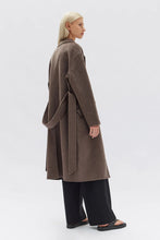 Assembly Label - Sadie Single Breasted Coat, Cocoa Marle