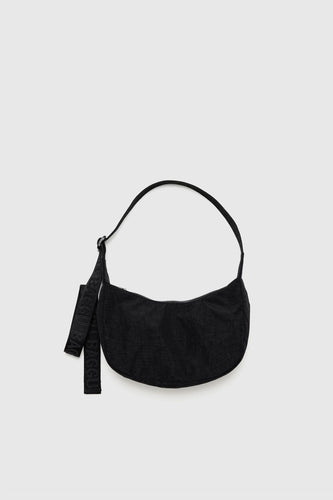 Baggu - Small Nylon Crescent Bag, Black