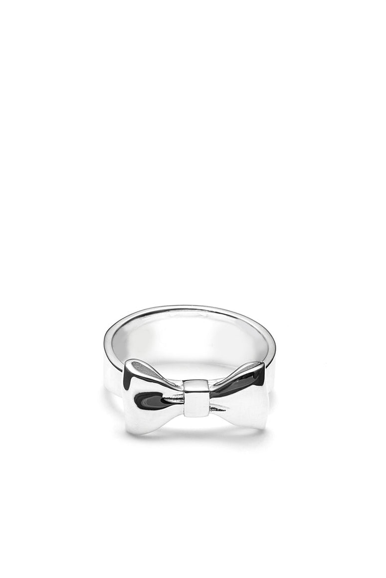 Stolen Girlfriends Club Jewellery - Bow Ring, Sterling Silver