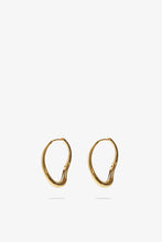 Flash Jewellery - Forte Hoops, 14k Vermeil Gold
