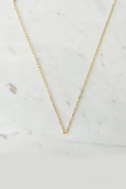 Sophie - Mini Link Necklace, Gold