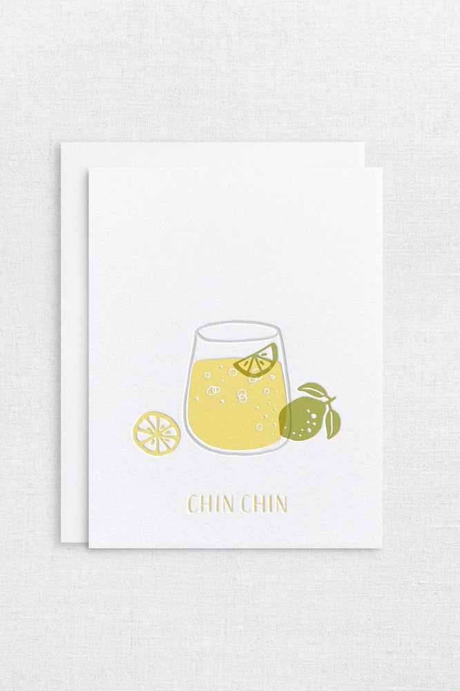 Inker Tinker - Chin Chin Card