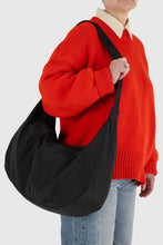 Baggu - Large Nylon Crescent Bag, Black