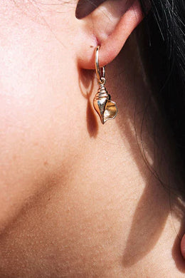 Meadowlark - Conch Signature Hoops, Sterling Silver