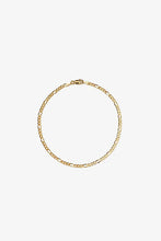 Meadowlark - Figaro Fine Chain Bracelet, Gold Plated