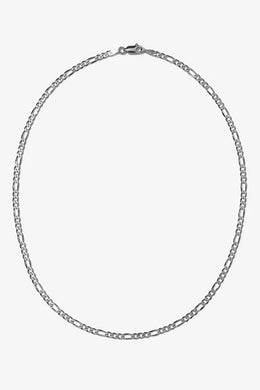 Meadowlark - Figaro Fine Chain Necklace, Sterling Silver