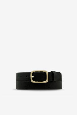 Status Anxiety - Nobody's Fault Belt, Black/ Gold