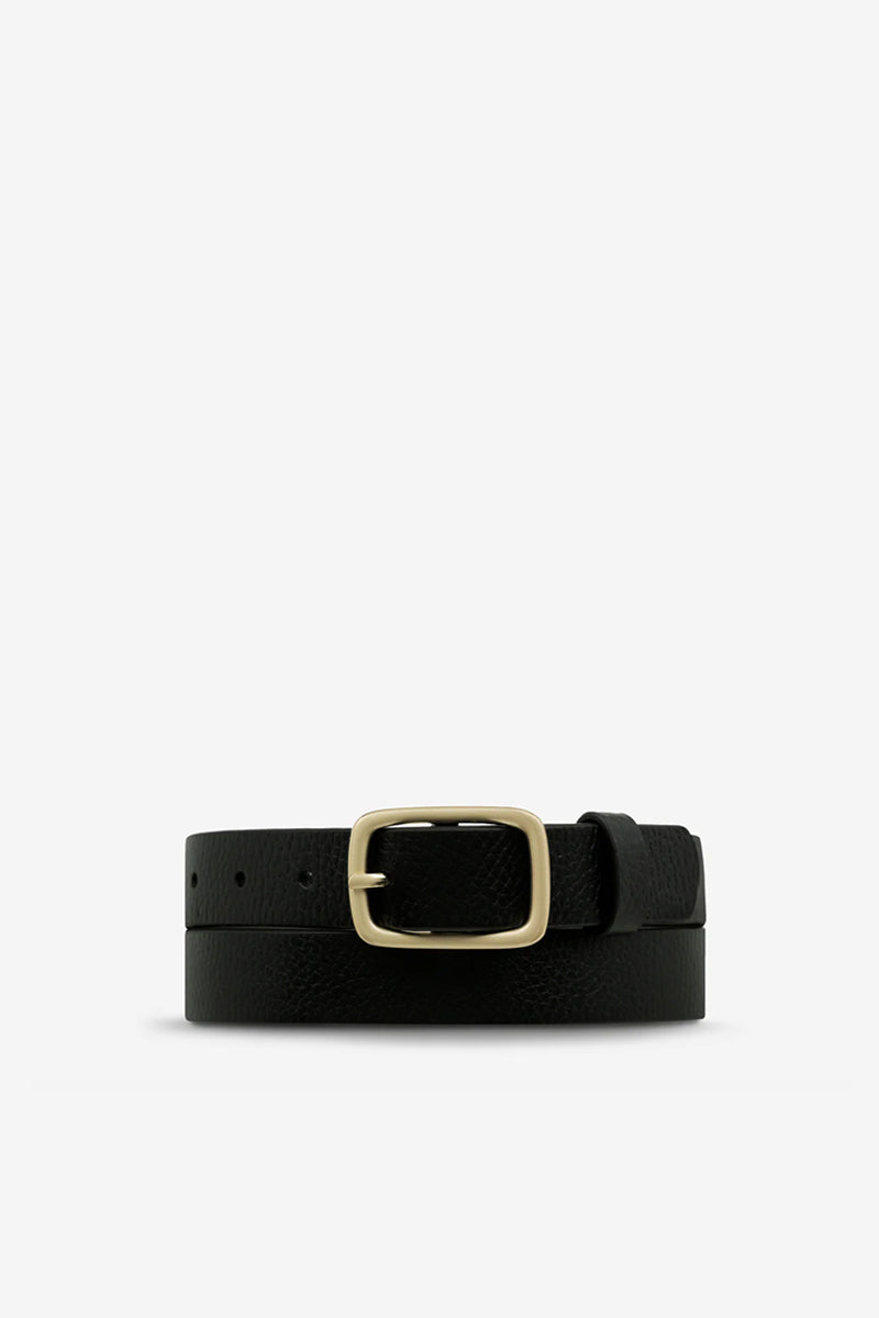 Status Anxiety - Nobody's Fault Belt, Black/ Gold