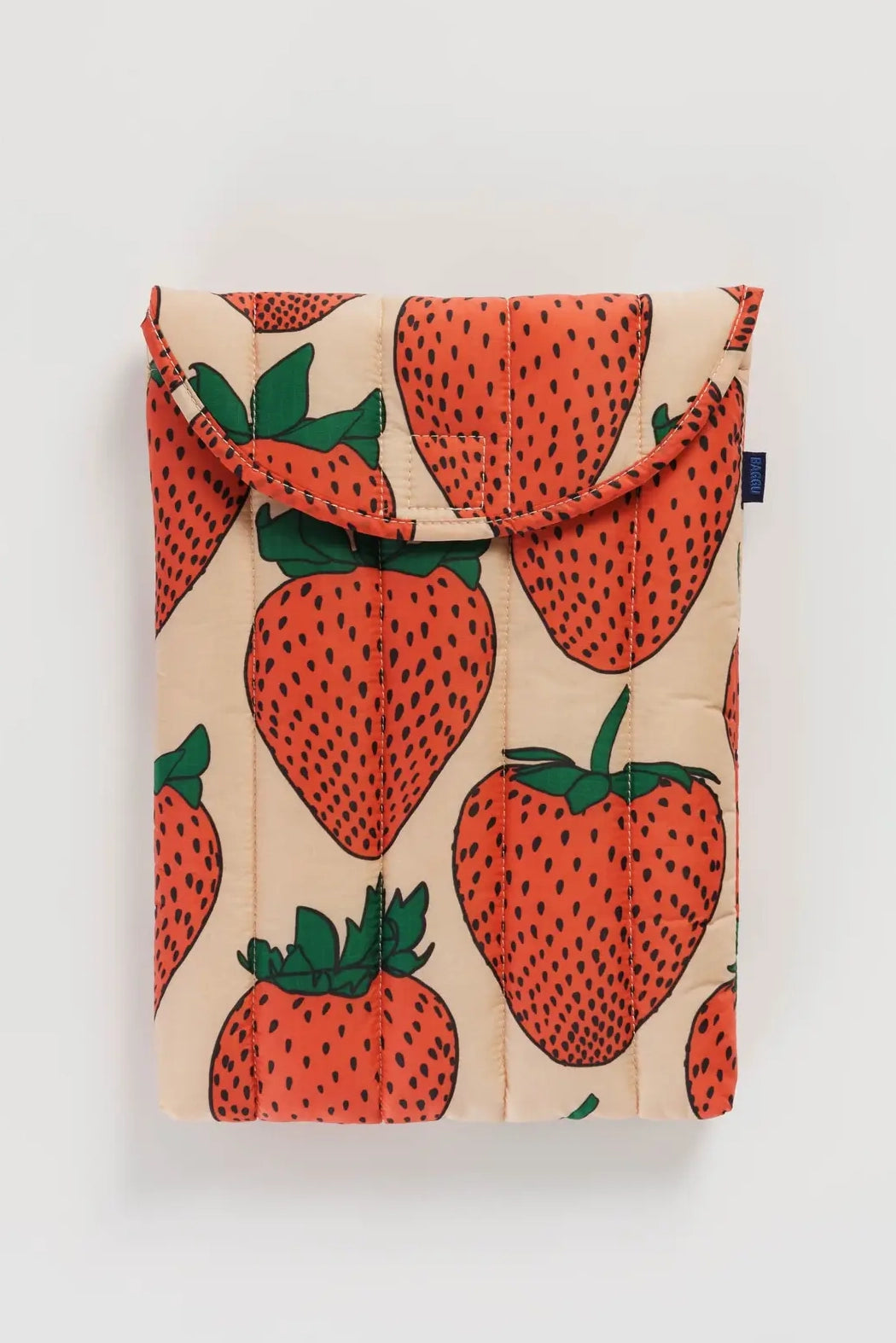 Baggu - Puffy Laptop Sleeve 13", Strawberry