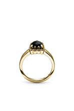Stolen Girlfriends Club Jewellery - Baby Claw Ring, 18K Gold Plated/ Onyx