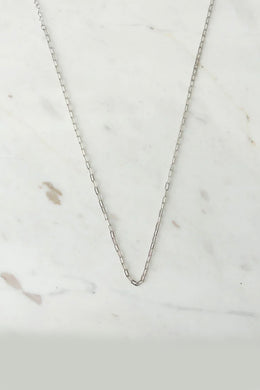 Sophie - Mini Link Necklace, Silver