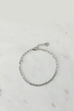 Sophie - Mini Link Bracelet, Silver