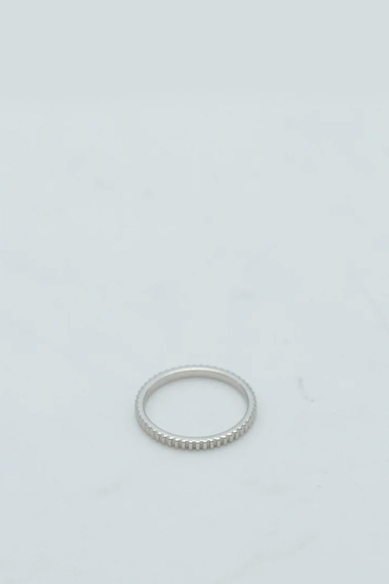 Sophie - Lines Ring, Silver