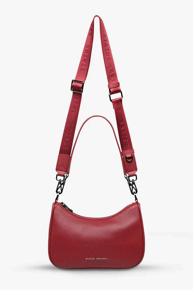 Status Anxiety - Look Both Ways Bag, Rouge