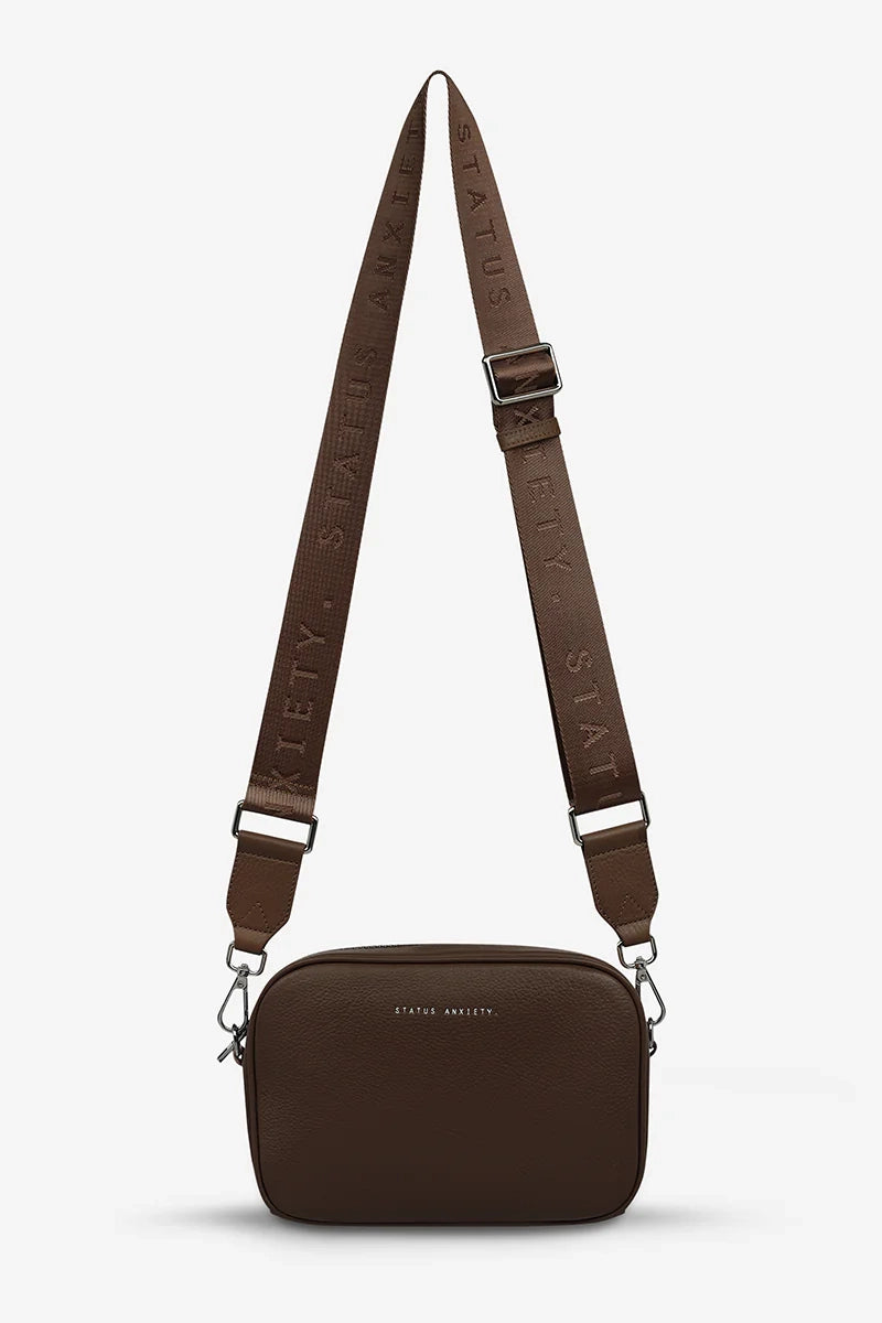 Status Anxiety - Plunder With Webbed Strap, Cocoa
