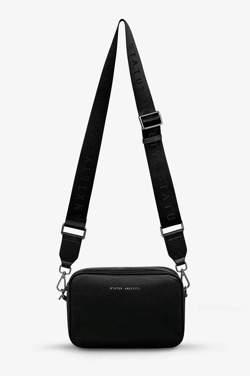Status Anxiety - Plunder With Webbed Strap, Black