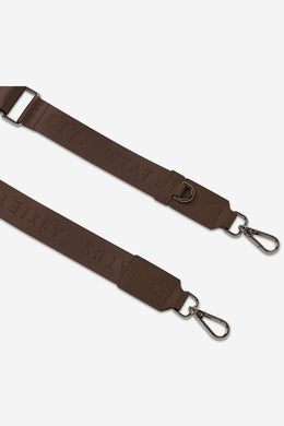 Status Anxiety - Web Strap Thin, Cocoa