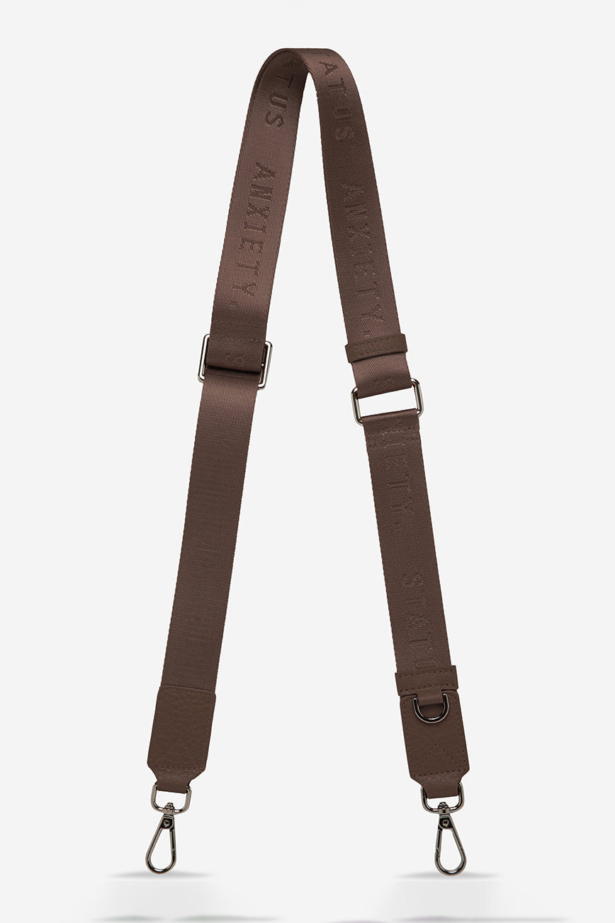Status Anxiety - Web Strap Thin, Cocoa