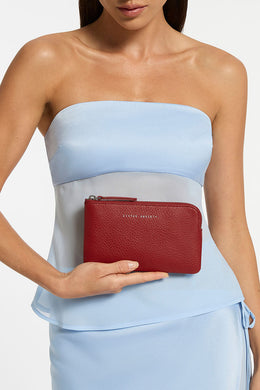 Status Anxiety - Smoke and Mirrors Pouch, Rouge