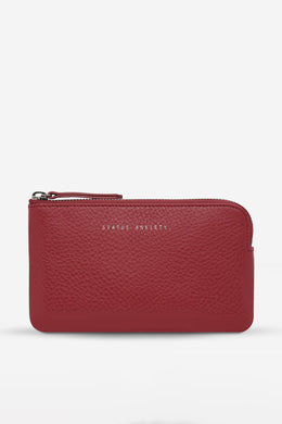 Status Anxiety - Smoke and Mirrors Pouch, Rouge
