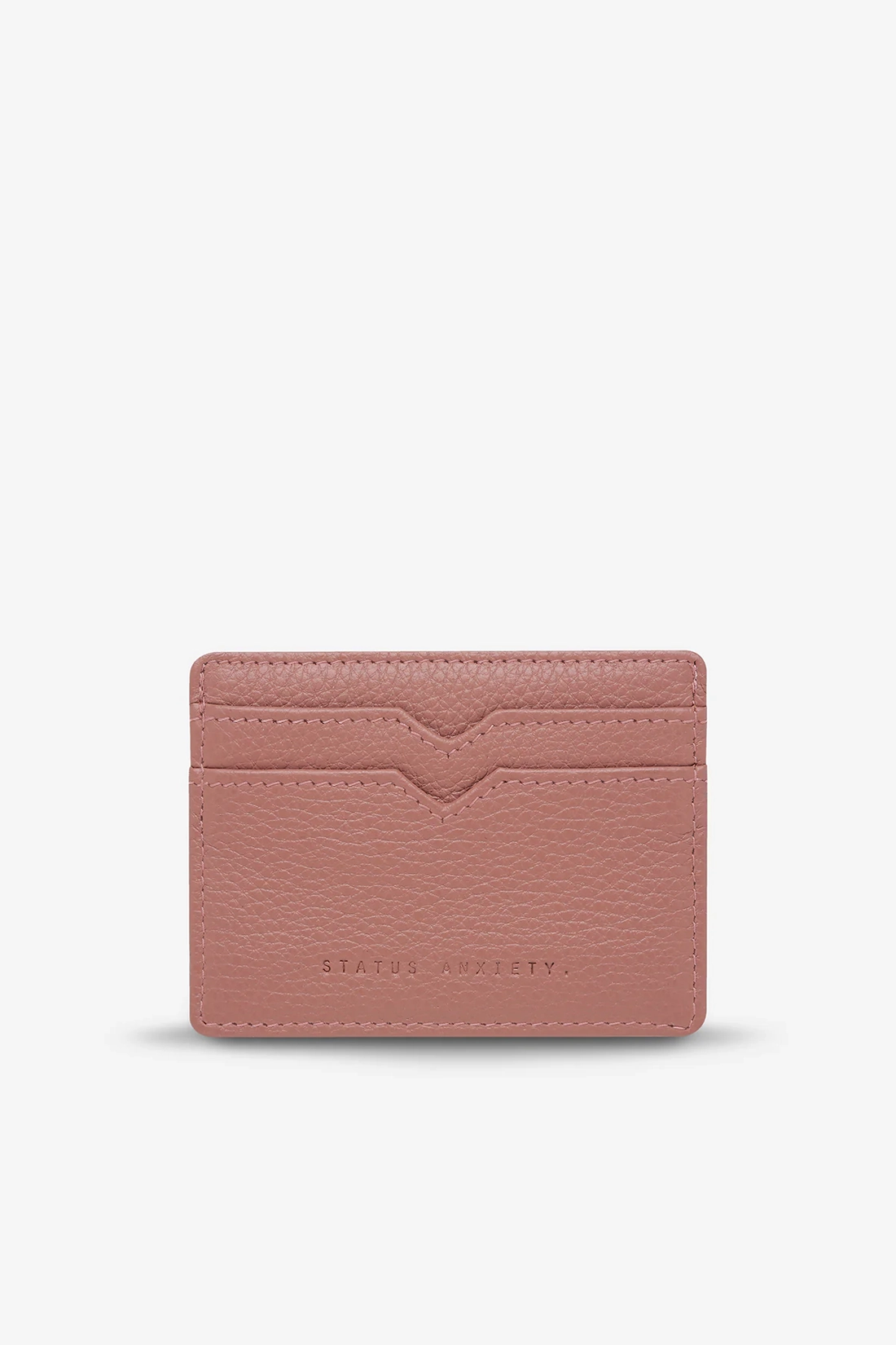 Status Anxiety - Together For Now Card Holder, Dusty Rose