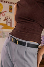 Status Anxiety - Barely Moving Belt, Black / Gold