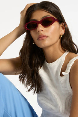 Status Anxiety - Dopamine Sunglasses, Cherry