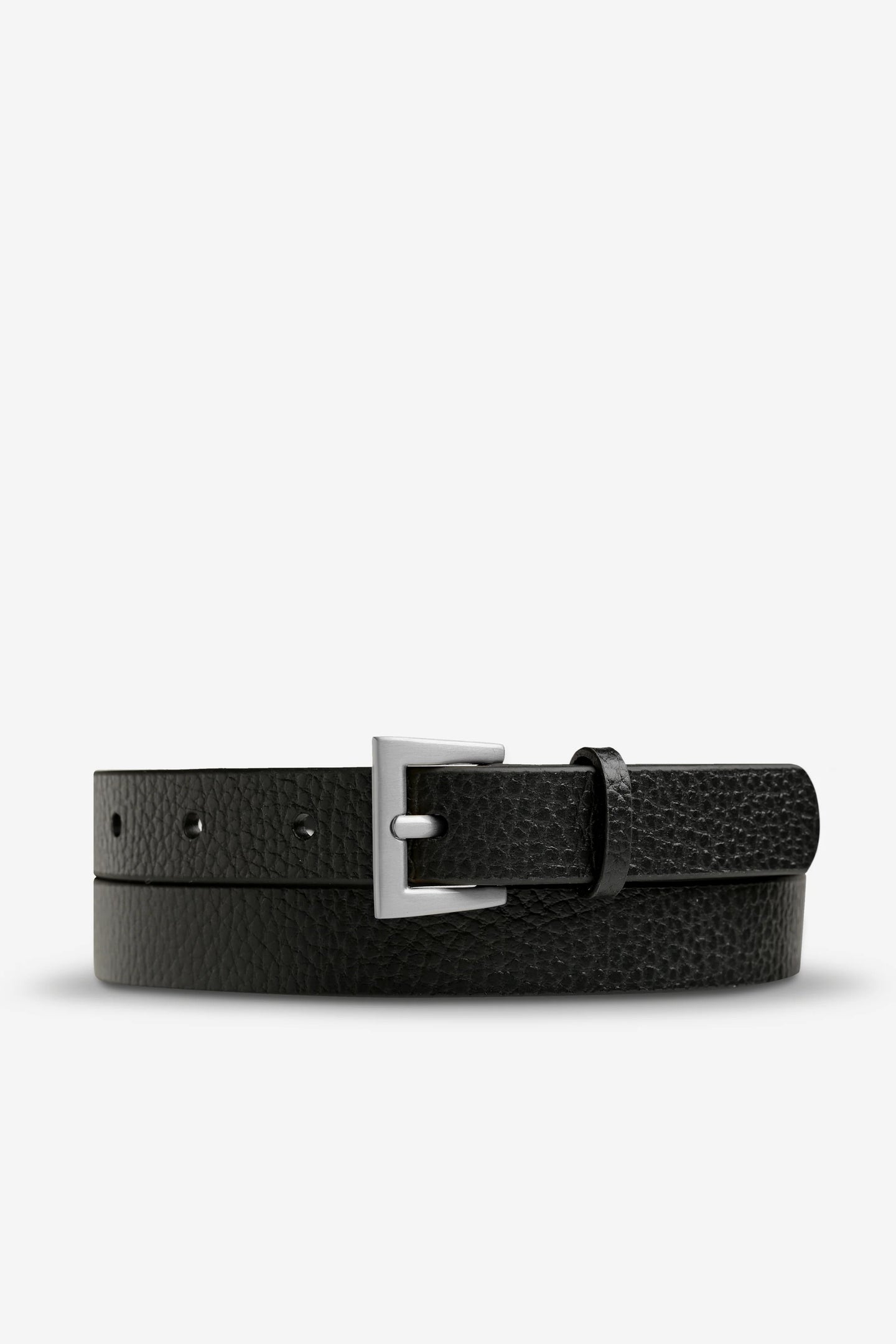 Status Anxiety - Part Of Me Belt, Black/Silver