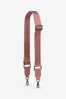 Status Anxiety - Web Strap Medium, Dusty Rose
