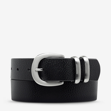 Status Anxiety - Let It Be Belt, Black/Silver