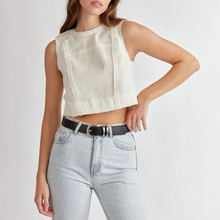 Status Anxiety - Let It Be Belt, Black/Silver