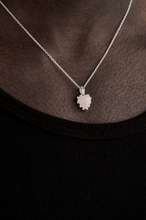 Stolen Girlfriends Club Jewellery - Love Claw Necklace, Rose Quartz / Sterling Silver