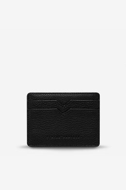 Status Anxiety - Together For Now Card Holder, Black