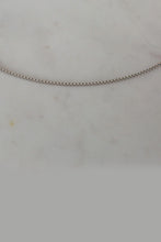 Sophie - Box Chain Necklace, Silver